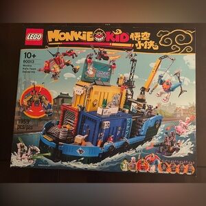 LEGO Monkie Kid Team Secret NEW in factory sealed box and original shipping box